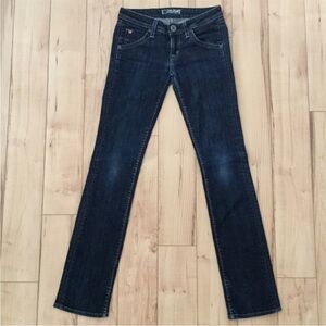 Hudson Jeans | straight Leg Jeans with Button Down Back Pockets